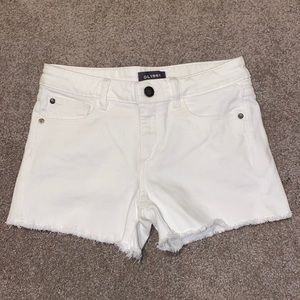 White Jean Shorts Girls (14)